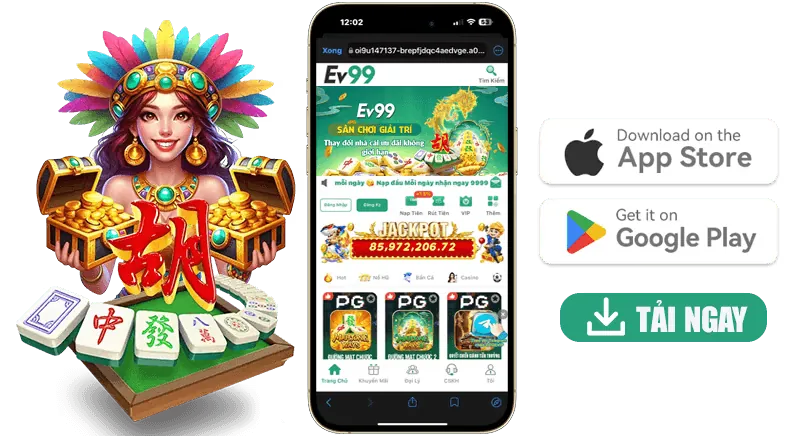 Bàn chơi Blackjack với các lá bài được chia và chip cược